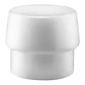 Produktbild: Schonhammerkopf SIMPLEX Kopf-D. 60mm Superplastik weiß mittelh.HALDER