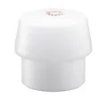 Produktbild: Halder Schlageinsatz für SIMPLEX Schonhammer superplastik weiß D. 60 mm 3207.060