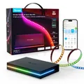 Produktbild: Govee H8604, Intelligenter Leuchtstreifen, Wi-Fi/Bluetooth, Schwarz, LED, Multi, 450 lm