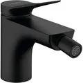 Produktbild: Vivenis - Bidetarmatur mit Ablaufgarnitur, schwarz matt 75200670 - Hansgrohe