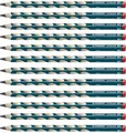 Produktbild: STABILO - Ergonomischer Dreikant-Bleistift für Rechtshänder - EASYgraph in petrol - 12er Pack - Härtegrad 2B