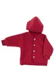 Produktbild: Engel Baby Jacke mit Kapuze Wollfleece (Jaspis Melange, 50-56)