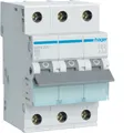 Produktbild: HAGER LS Schalter Sicherung Automat  REG B20 3polig 3PLE MBN 320 MBN320