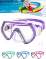 Produktbild: Taucherbrille Kinder, Schnorchelmaske Kinder 4-10 Jahre, Tauchmasken mit