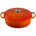 Produktbild: Le Creuset Signature Bräter oval 27 cm ofenrot