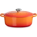 Produktbild: Le Creuset Signature (27 cm, Bräter + Schmortopf, Gusseisen) (21178270902430)