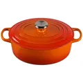 Produktbild: Le Creuset Signature Bräter oval 27 cm ofenrot