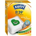 Produktbild: Swirl Staubsaugerbeutel Swirl R39 R 39, passend für Rowenta Moulinex Staubsauger, 4 St., Optimale Passform, EcoPor Qualität für lange Nutzungsdauer weiß