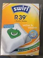 Produktbild: Swirl R 39 MicroPor Plus Staubsaugerbeutel - 4 Stück neu