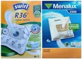 Produktbild: 4 Beutel SWIRL R 36 Staubsaugerbeutel R36 + 4 kompatible Beutel Menalux 2306