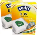 Produktbild: 8 Swirl R39 Staubsaugerbeutel für Rowenta Moulinex Staubsauger + 2 Abluftfilter