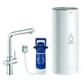 Produktbild: GROHE Armatur und Boiler Red Duo 30325, L-Size, L-Auslauf, chrom (30325001)