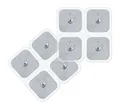 Produktbild: Beurer & Sanitas Elektroden-Nachkaufset, bestehend aus 8 selbstklebenden Gel-Pads 45 x 45 mm, passend für EMS- und TENS-Geräte von Beurer und Sanitas, 8 Stück (1er Pack)