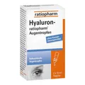 Produktbild: HYALURON-RATIOPHARM Augentropfen 2X10 ml