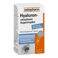Produktbild: Hyaluron-ratiopharm® Augentropfen · 2X10 ml · PZN 10810220