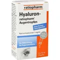 Produktbild: HYALURON-RATIOPHARM Augentropfen, 20 ml PZN 10810220