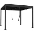 Produktbild: Outsunny Pergola, Dunkelgrau, Metall, 74 W, 300x250x300 cm, Sonnen- & Sichtschutz, Pavillons & Pergolas, Pergolas