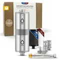 Produktbild: Alb Filter FUSION Trinkwasserfilter Untertisch Active + Nano–Doppelstufiger Wasserfilter für Küche mit Schnellkupplung – Reduktion von Keimen & mehr – Schneller Filterwechsel – Made in Germany