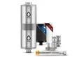 Produktbild: Alb Filter Wasserfilter Fusion Trinkwasserfilter Untertisch, reduziert Schadstoffe, gegen Bakterien, Doppelstufenfilter, Edelstahl