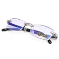 Produktbild: Lesebrille Hd Anti-Blue Diamond Cut Edge Rahmenlose Lesebrille +2.0