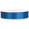 Produktbild: Satin Geschenkband blau 25m 12mm breit