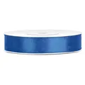 Produktbild: P&D Satinband 25m x 12mm Hochzeit DEKOBAND Geschenkband Antennenband Schleifenband, Farbe:Blau