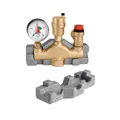 Produktbild: Caleffi 302631 Kesselsicherheitsgruppe bis 50kW - 3 bar SV, mit Isolierung