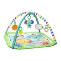 Produktbild: Bright Starts, Wild Wiggles Baby Aktivitätsspielzeug & Spielmatte mit Taggies, Neugeborene und älter - Grün, 47 x 73,9 x 73,9cm.