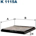 Produktbild: Innenraumfilter K1115a Filtron