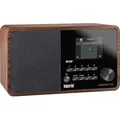 Produktbild: Imperial, Kompaktes Hybridradio DAB+/FM/Internet DABMAN i150 Holzoptik, Braun - Schwarz