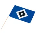 Produktbild: Hamburger SV Fahne HSV Stockfahne HSV Logo 45 x 30