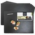 Produktbild: Moritz & Moritz Schieferset 6 große Platte 40x30cm Schiefer Platte Servierset