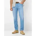 Produktbild: Brax Herren Five-Pocket-Hose Style CADIZ BRIGHT SEA WATER USED, denim hellblau, Gr. 40/36