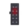 Produktbild: Snailax Massagematte mit Wärme - 10 Motoren Vibrationsmassage Massageauflage