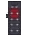Produktbild: Snailax Massagematte mit Wärme - 10 Motoren Vibrationsmassage