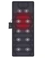 Produktbild: Snailax Massagematte mit Wärme - 10 Motoren Vibrationsmassage