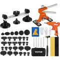 Produktbild: Mophorn - Vevor 56-teiliger Brücken-ausbeulen-abzieher Dellen-reparaturset, Inkl. 20 Abziehlaschen & 6 X Brückenabziehlaschen, Aluminium Ausbeulwerkzeug Entfernung Von Beulen, Für Autos, Kühlschränken Usw.