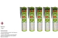 Produktbild: 5x Petec K&D Karosserie Klebe- und Dichtmasse Grau 310ml