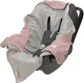 Produktbild: Einschlagdecke Einschlagdecke für Babyschale, dusty pink, LÄSSIG, GOTS made with organic materials, zertifiziert durch BCS 27262