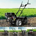 Produktbild: BRAST Motorhacke Gartenfräse Benzin | 1,9kW(2,6PS)-5,15kW(7PS) | 25-85cm Arbeitsbreite | 6 Modelle | Stahlrahmen Transportrad & kabellos | für kleine bis sehr große Grundstücke | BRB-AF 7500 B&S