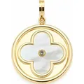 Produktbild: Leonardo Jewels Anhänger gold Helena Clip&Mix, Schmuckanhänger, Kettenanhänger, Edelstahl IP gold, Perlmutt, 024399