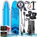 Produktbild: BRAST® SUP Board Family | Aufblasbares Stand up Paddle Set XXL | 370x87x15cm