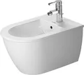 Produktbild: Duravit Wand-Bidet DARLING NEW mit Überlauf, Hahnlochbank, 370 x 540 mm, 1 Hahnloch weiß