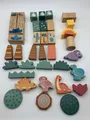 Produktbild: Holzbausteine „Dino“ | Holzklötze | Dinosaurier | Bausteine | Bauklötze