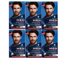 Produktbild: 6x80ml Schwarzkopf MEN Perfect Anti Grau Tönungs Gel 80 Schwarzbraun Deckt Grau