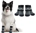 Produktbild: 2 Paar AntiRutschHundesocken, mit Verstellbaren Riemen, Pet Socken, Weiche So...