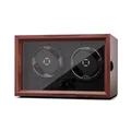 Produktbild: Klarstein Uhrenbeweger für Automatikuhren, Automatik-Uhrenbeweger für 2 Uhren, Automatikuhr Uhrenbeweger mit Acryl-Tür, Automatischer Uhrenbeweger, Blaue LEDs, Watch Winder mit 4 TPD Einstellungen