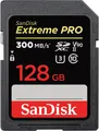 Produktbild: SanDisk Extreme PRO 128GB SDXC-Speicherkarte mit bis zu 300MB / s, UHS-II