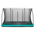 Produktbild: Salta Trampoline - Comfort Edition Ground- rechteckig - 366 x 244cm - Schutzrand Grün
