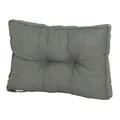 Produktbild: Europaletten-Rückenkissen Auflage Basic grau 50% Baumwolle/Polyester 40x60x12 cm